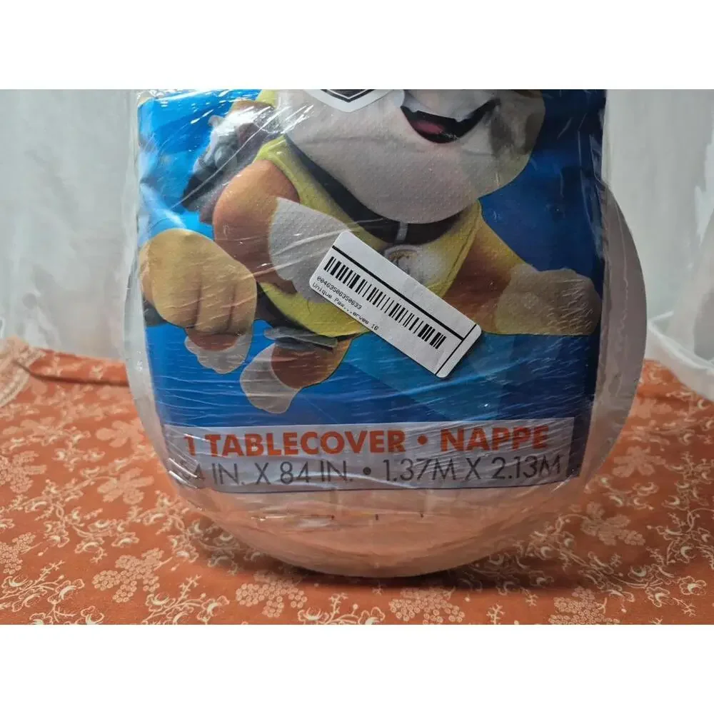 Paw Patrol 16-Piece Party Set Plate Napkins Tablecloth Banner Stickers Unique